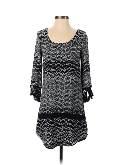 Pre-owned Karen Kane Casual Dress In Black
