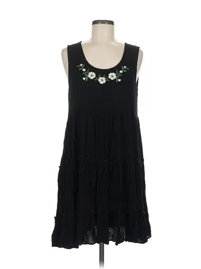 Pre-owned Karen Kane Casual Dress In Black