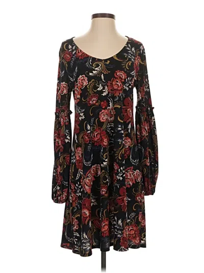 Pre-owned Karen Kane Casual Dress In Black