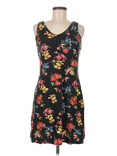 Pre-owned Karen Kane Casual Dress In Black