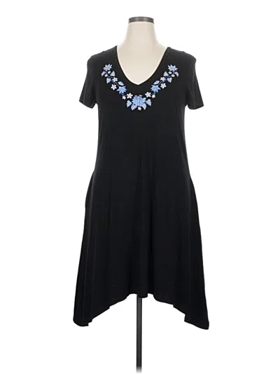 Pre-owned Karen Kane Casual Dress In Black