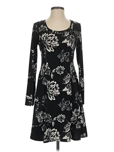 Pre-owned Karen Kane Casual Dress In Black