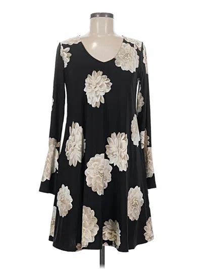 Pre-owned Karen Kane Casual Dress In Black