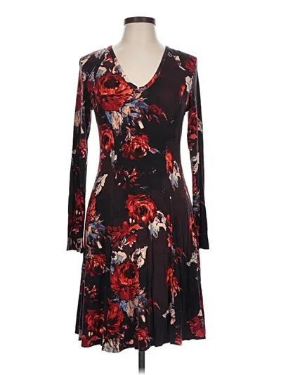 Pre-owned Karen Kane Casual Dress In Black