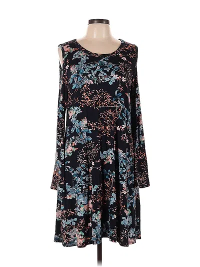 Pre-owned Karen Kane Casual Dress In Blue