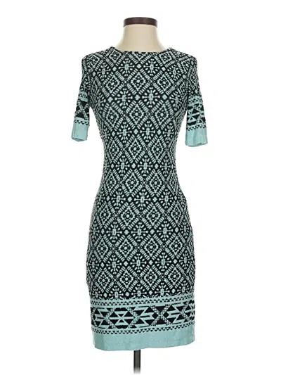Pre-owned Karen Kane Casual Dress In Blue