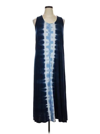 Pre-owned Karen Kane Casual Dress In Blue