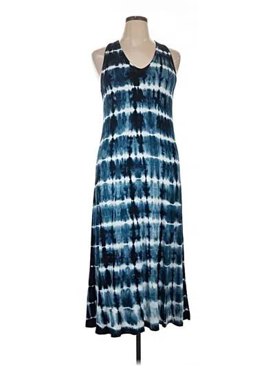 Pre-owned Karen Kane Casual Dress In Blue