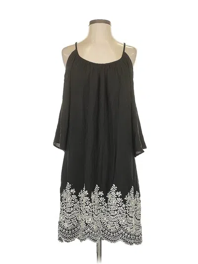 Pre-owned Karen Kane Casual Dress In Gray