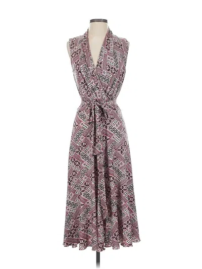 Pre-owned Karen Kane Casual Dress In Gray