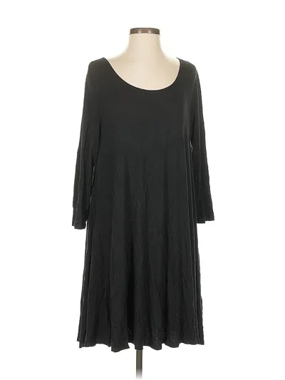Pre-owned Karen Kane Casual Dress In Gray