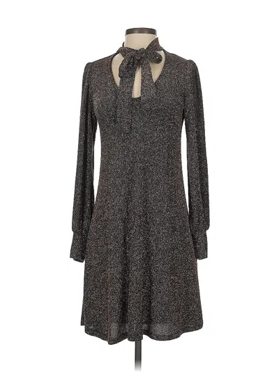 Pre-owned Karen Kane Casual Dress In Gray