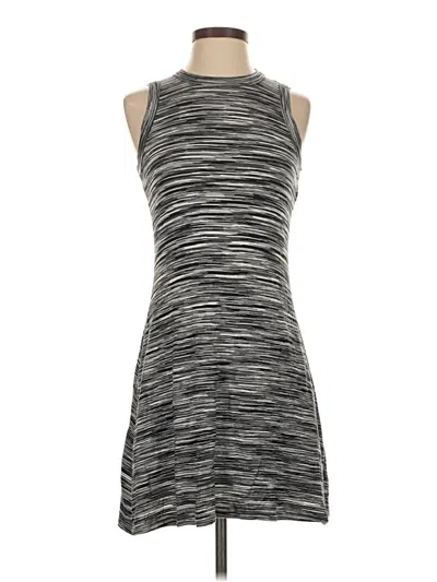 Pre-owned Karen Kane Casual Dress In Gray