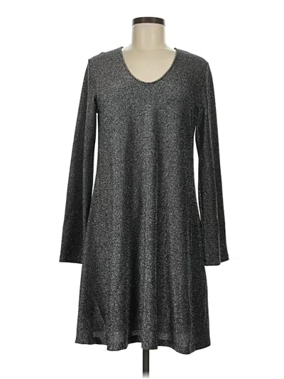 Pre-owned Karen Kane Casual Dress In Gray
