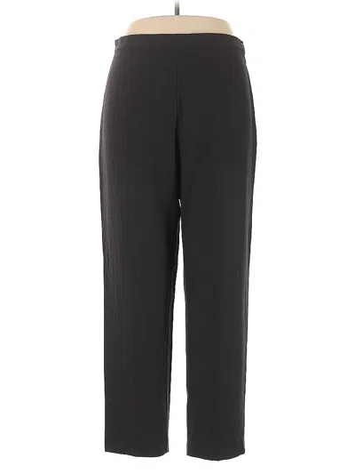 Pre-owned Karen Kane Casual Pants In Black