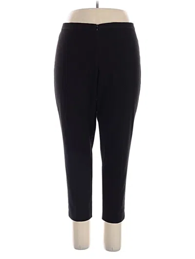 Pre-owned Karen Kane Casual Pants In Black