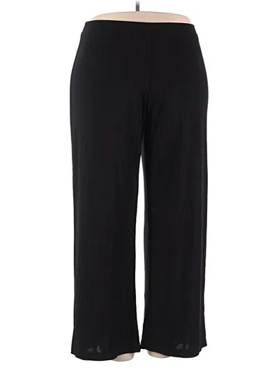 Pre-owned Karen Kane Casual Pants In Black