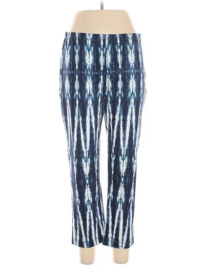 Pre-owned Karen Kane Casual Pants In Blue