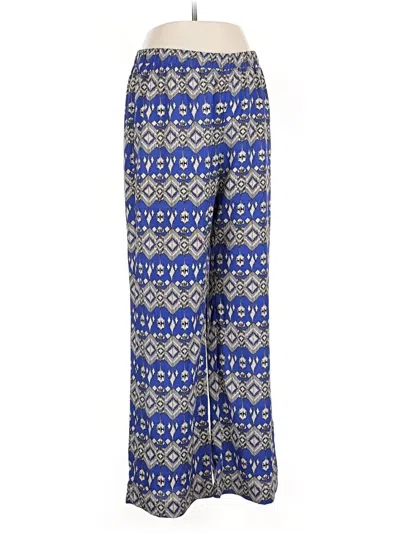 Pre-owned Karen Kane Casual Pants In Blue