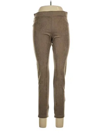 Pre-owned Karen Kane Casual Pants In Brown