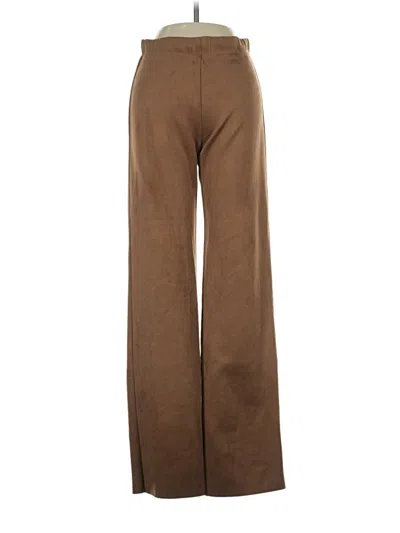 Pre-owned Karen Kane Casual Pants In Brown