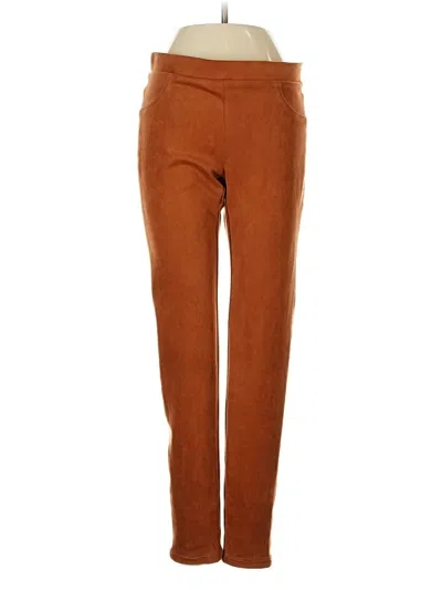 Pre-owned Karen Kane Casual Pants In Brown