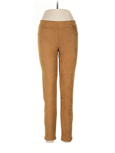 Pre-owned Karen Kane Casual Pants In Brown
