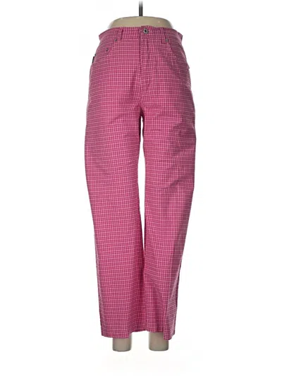 Pre-owned Karen Kane Casual Pants In Pink