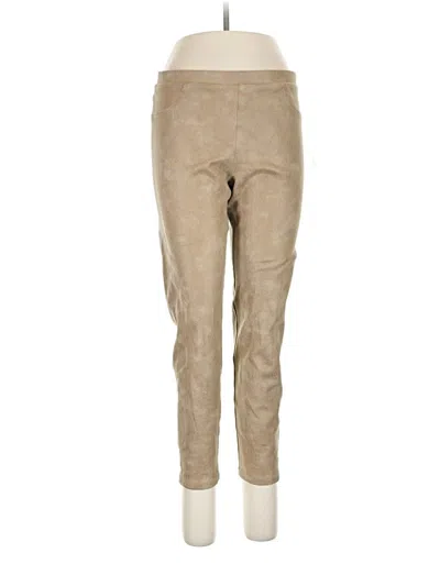 Pre-owned Karen Kane Casual Pants In Tan