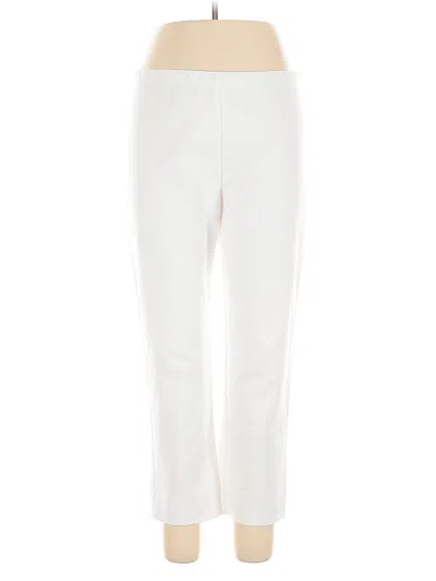 Pre-owned Karen Kane Casual Pants In White