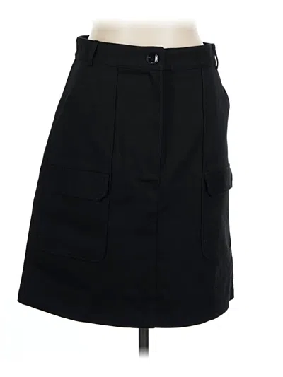 Pre-owned Karen Kane Casual Skirt In Black