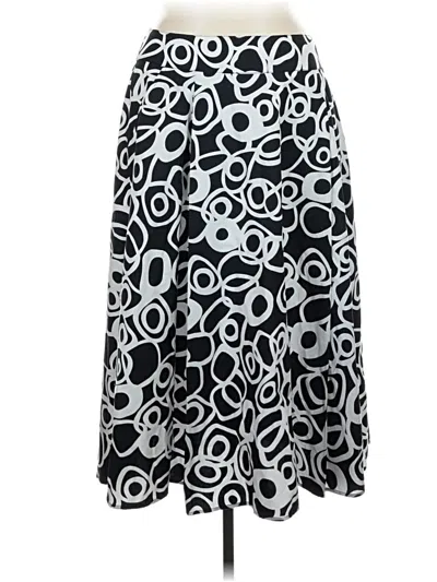 Pre-owned Karen Kane Casual Skirt In Black
