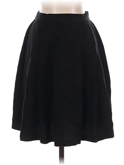 Pre-owned Karen Kane Casual Skirt In Black