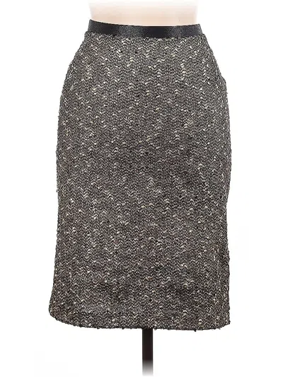 Pre-owned Karen Kane Casual Skirt In Brown