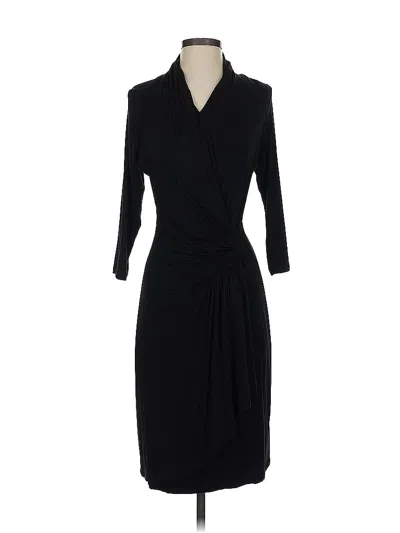 Pre-owned Karen Kane Cocktail Dress In Black