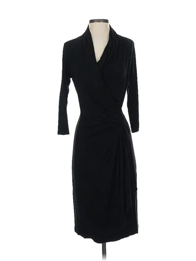 Pre-owned Karen Kane Cocktail Dress In Black
