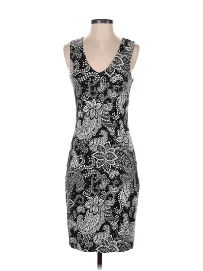 Pre-owned Karen Kane Cocktail Dress In Black