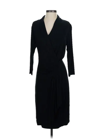 Pre-owned Karen Kane Cocktail Dress In Black