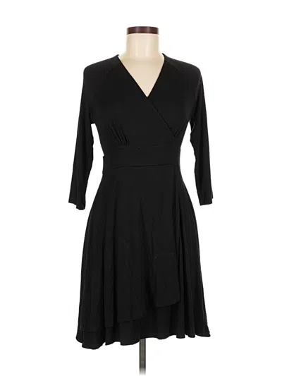 Pre-owned Karen Kane Cocktail Dress In Black