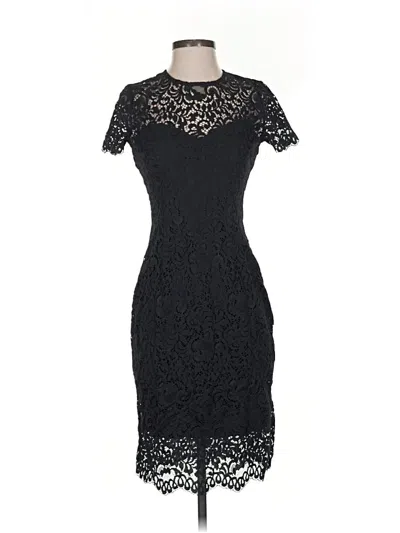 Pre-owned Karen Kane Cocktail Dress In Black