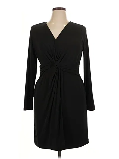Pre-owned Karen Kane Cocktail Dress In Black