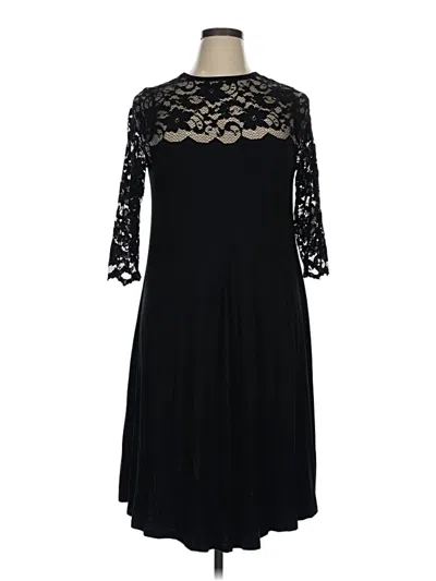 Pre-owned Karen Kane Cocktail Dress In Black