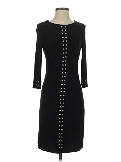 Pre-owned Karen Kane Cocktail Dress In Black