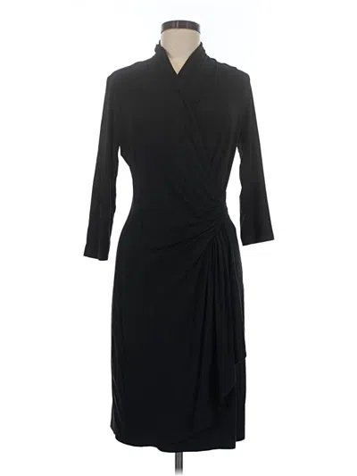 Pre-owned Karen Kane Cocktail Dress In Black