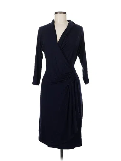 Pre-owned Karen Kane Cocktail Dress In Blue