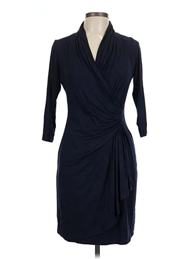 Pre-owned Karen Kane Cocktail Dress In Blue
