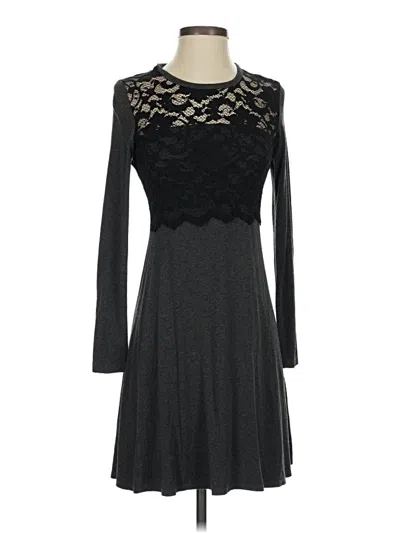 Pre-owned Karen Kane Cocktail Dress In Gray