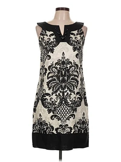 Pre-owned Karen Kane Cocktail Dress In Ivory