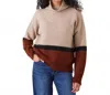 Karen Kane Colorblock Turtleneck Sweater
