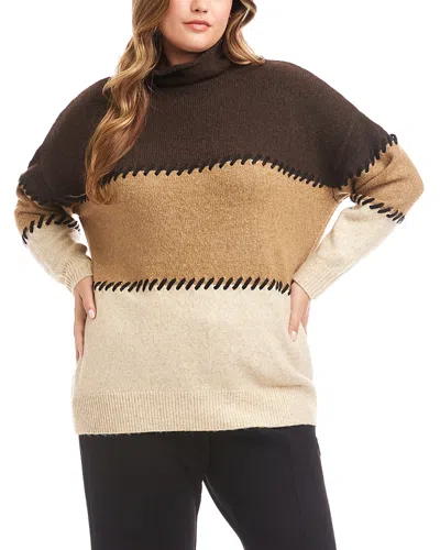 KAREN KANE COLORBLOCKED SWEATER